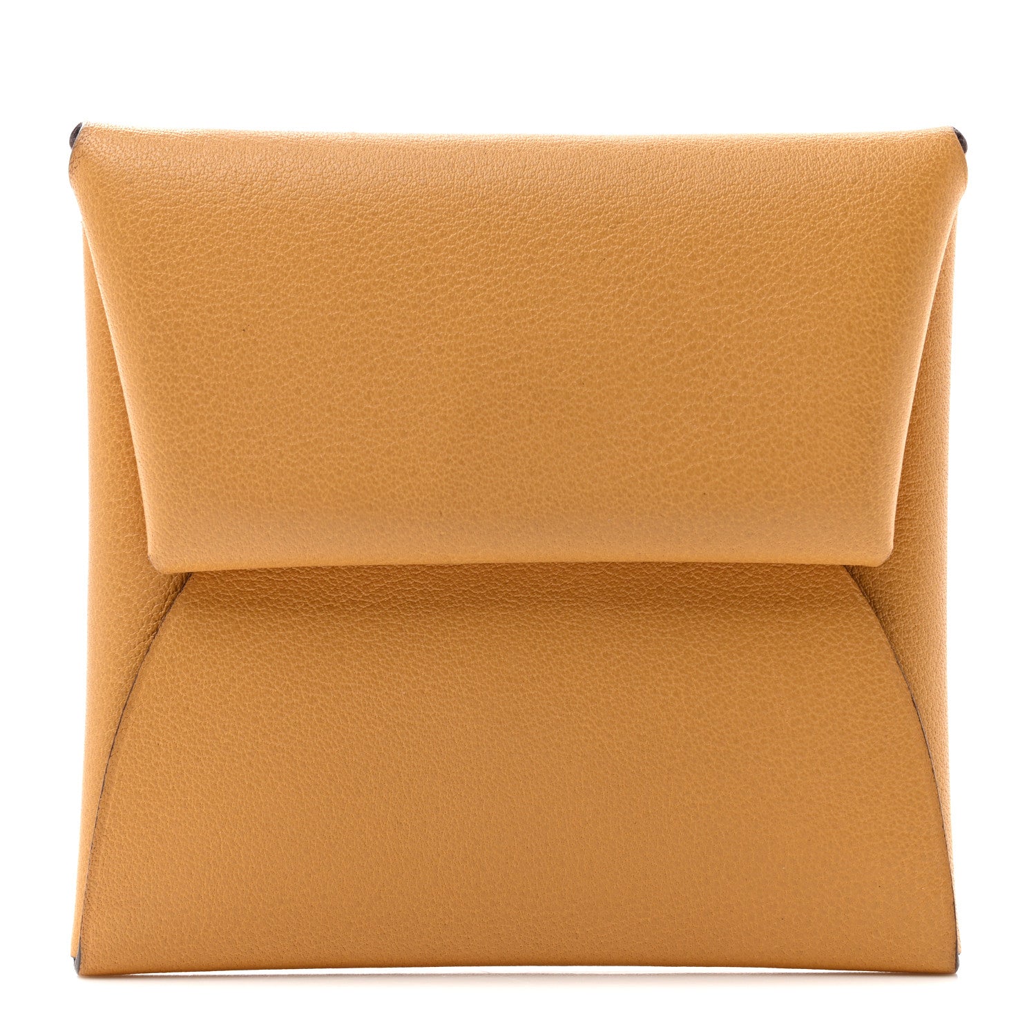 Hermes Sikkim Verso Bastia Coin Purse Curry Bleu Saphir 1 of 7