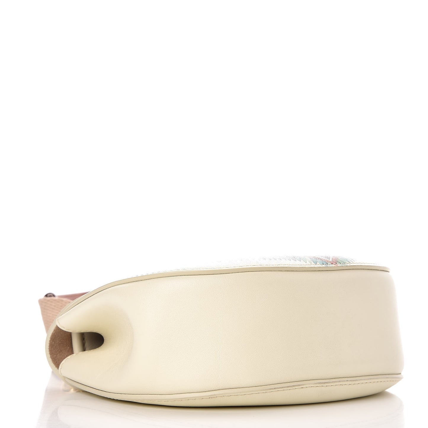 Calfskin Printed Mini Drew Bi-Color Shoulder Bag Light Multicolor