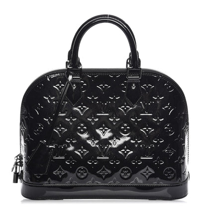 Louis Vuitton Vernis Alma PM Noir Magnetique 1 of 7