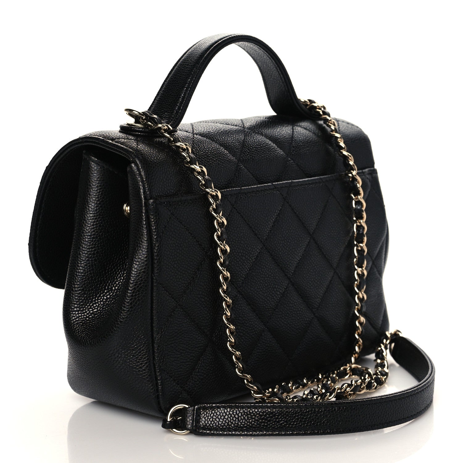 Chanel Caviar Quilted Small Business Affinity Flap Black 2 of 9