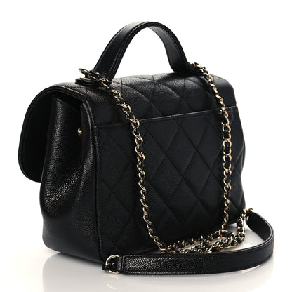 Chanel Caviar Quilted Small Business Affinity Flap Black 2 of 9