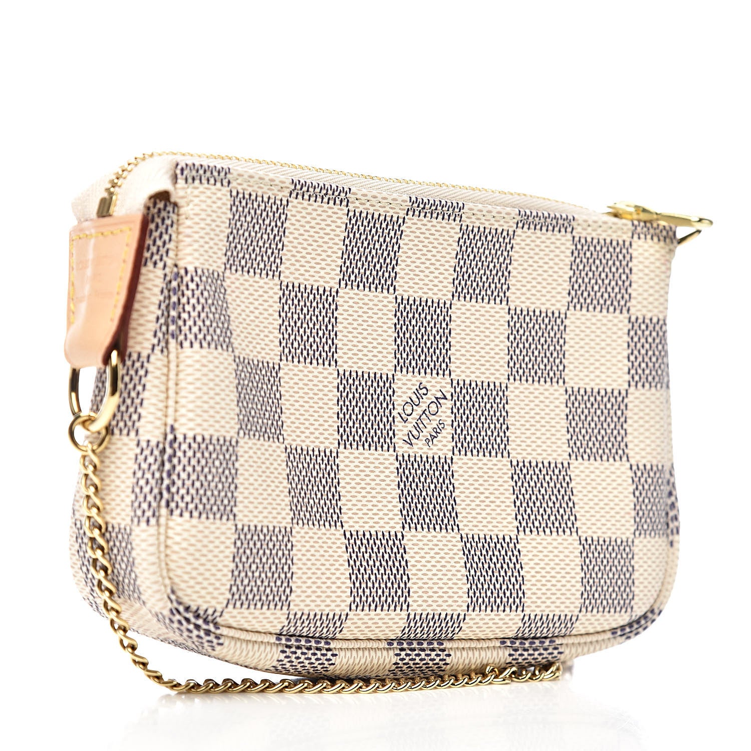 Louis Vuitton Damier Azur Mini Pochette Accessories 3 of 8