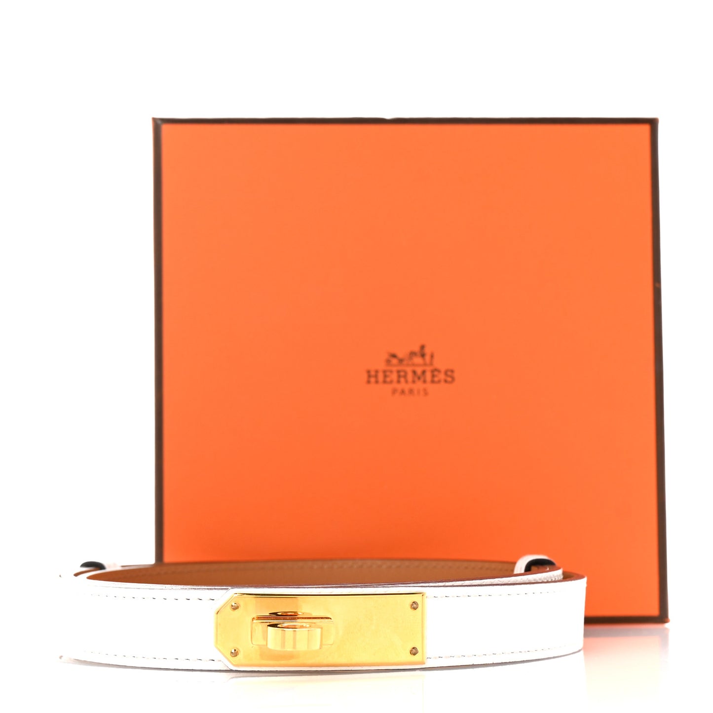 Epsom Kelly Belt White