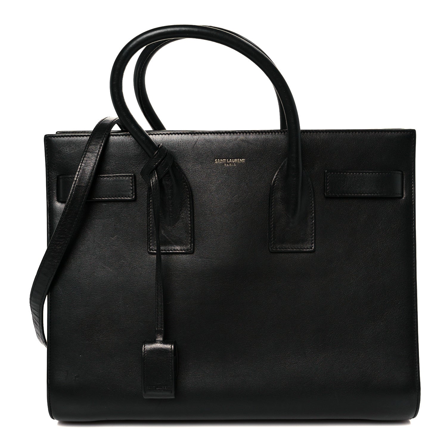 Saint Laurent Calfskin Small Sac De Jour Black 1 of 11