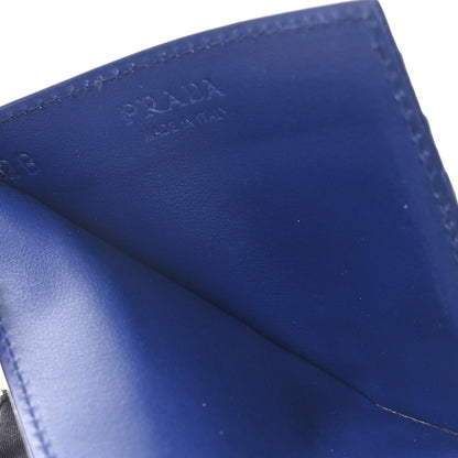 Prada Saffiano Card Holder Inchiostro 5 of 8