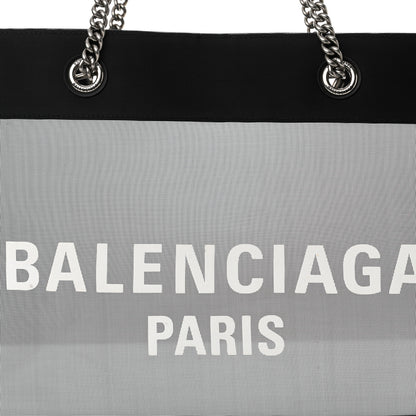 Balenciaga Mesh Large Duty Free Tote Black 8 of 10
