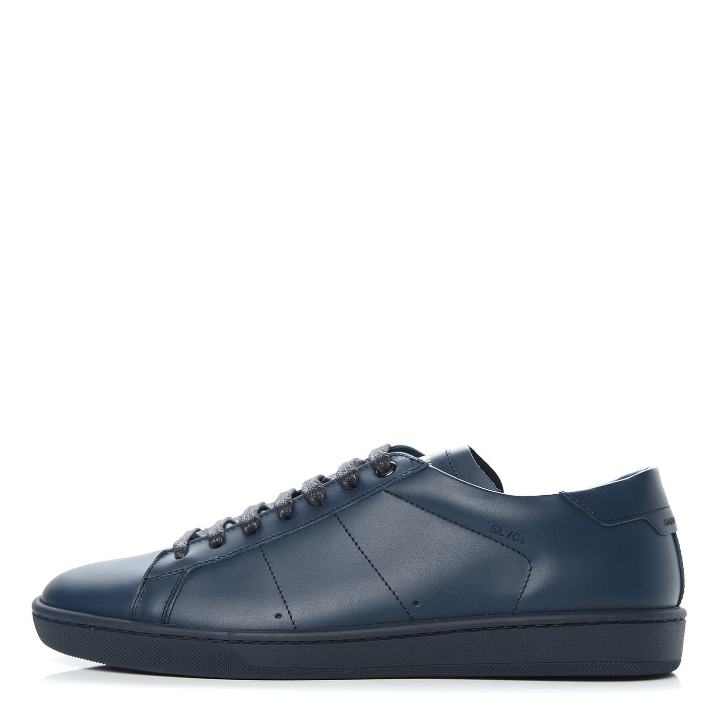 Calfskin SL/06 Classic Court Sneakers 40 Blue