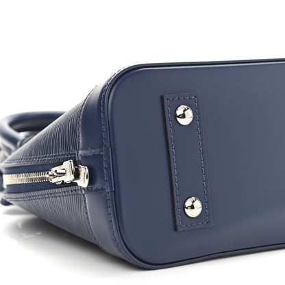 Louis Vuitton Epi Alma BB Indigo 8 of 10