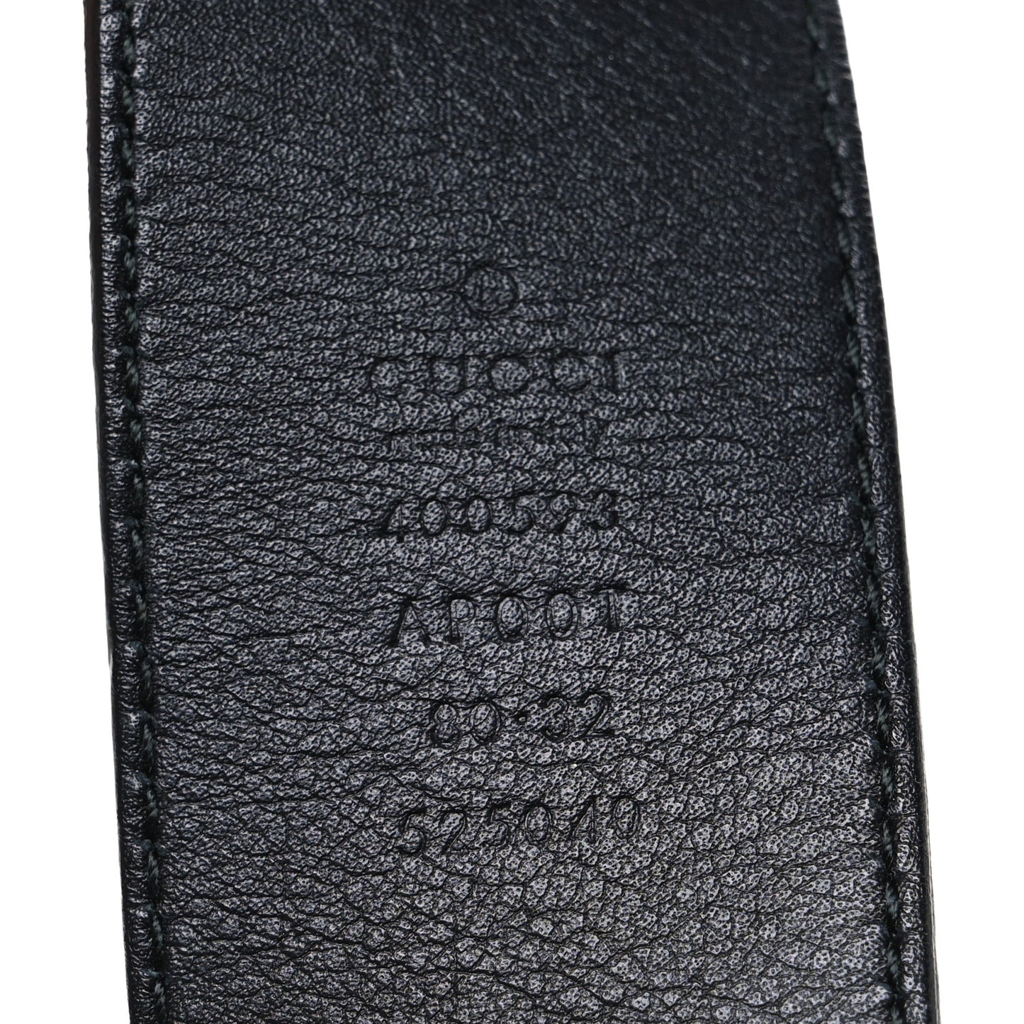 Calfskin Double G 40mm Belt 80 32 Black