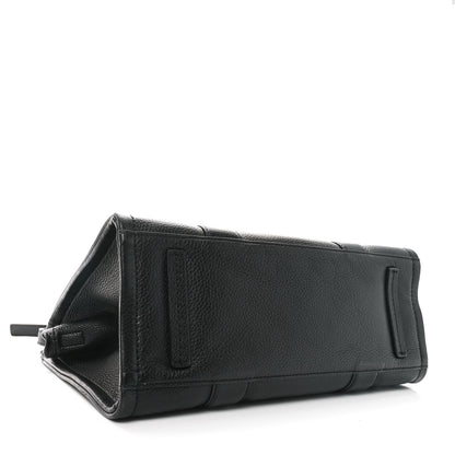 Marc Jacobs Grained Calfskin Medium The Tote Bag Black 4 of 9