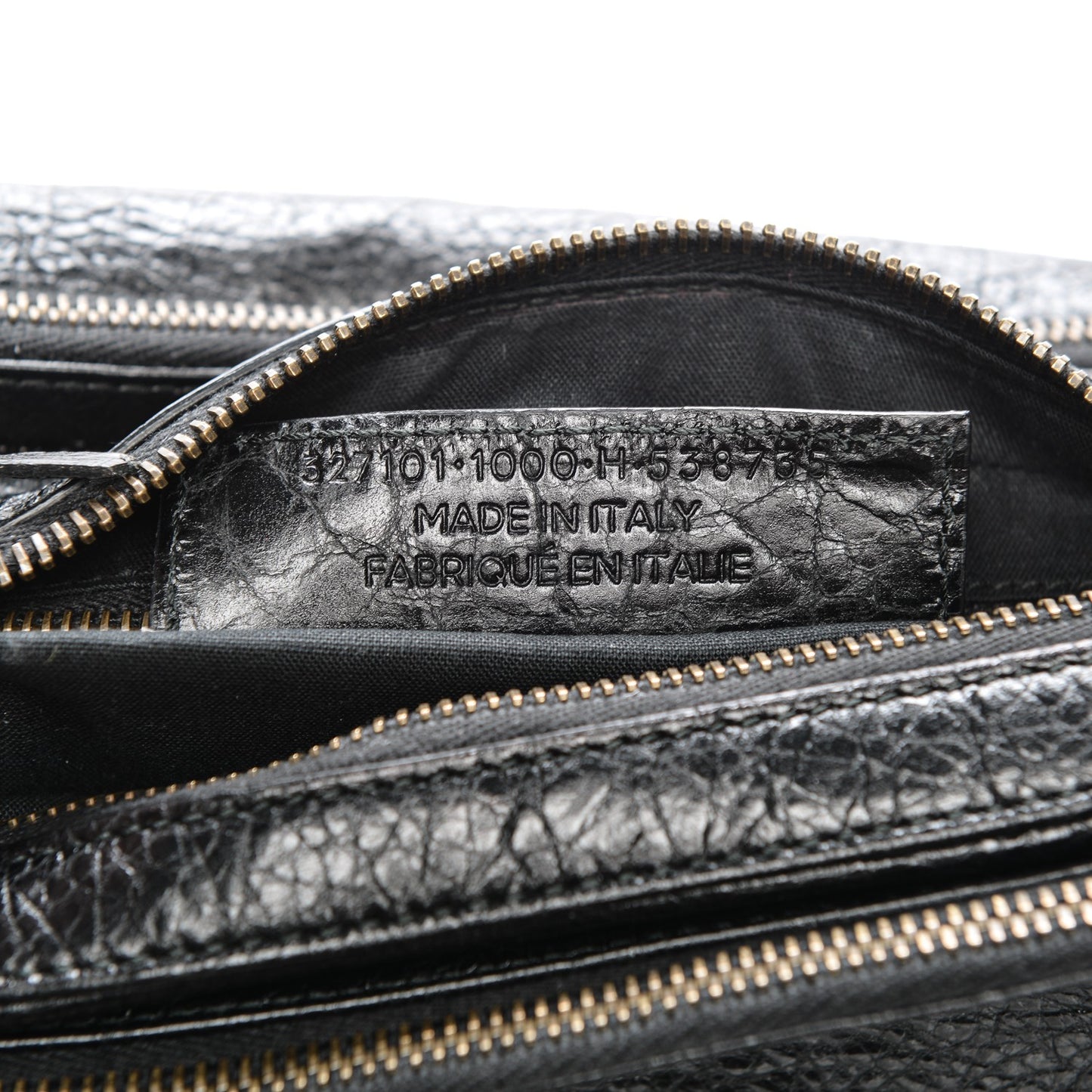 Agneau Classic Hardware Tool Kit Crossbody Black