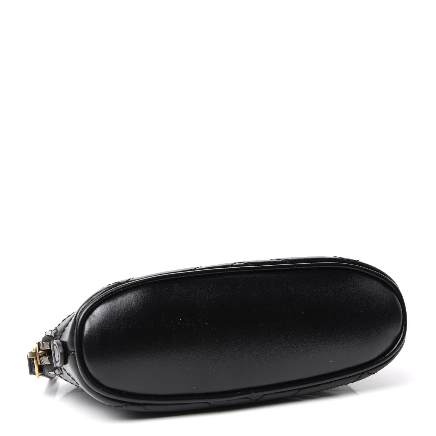 Gucci Calfskin Matelasse GG Marmont Pouch Cosmetic Case Black 4 of 7