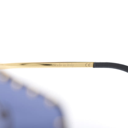 Louis Vuitton The Party Square Sunglasses Z2354W Blue 6 of 7