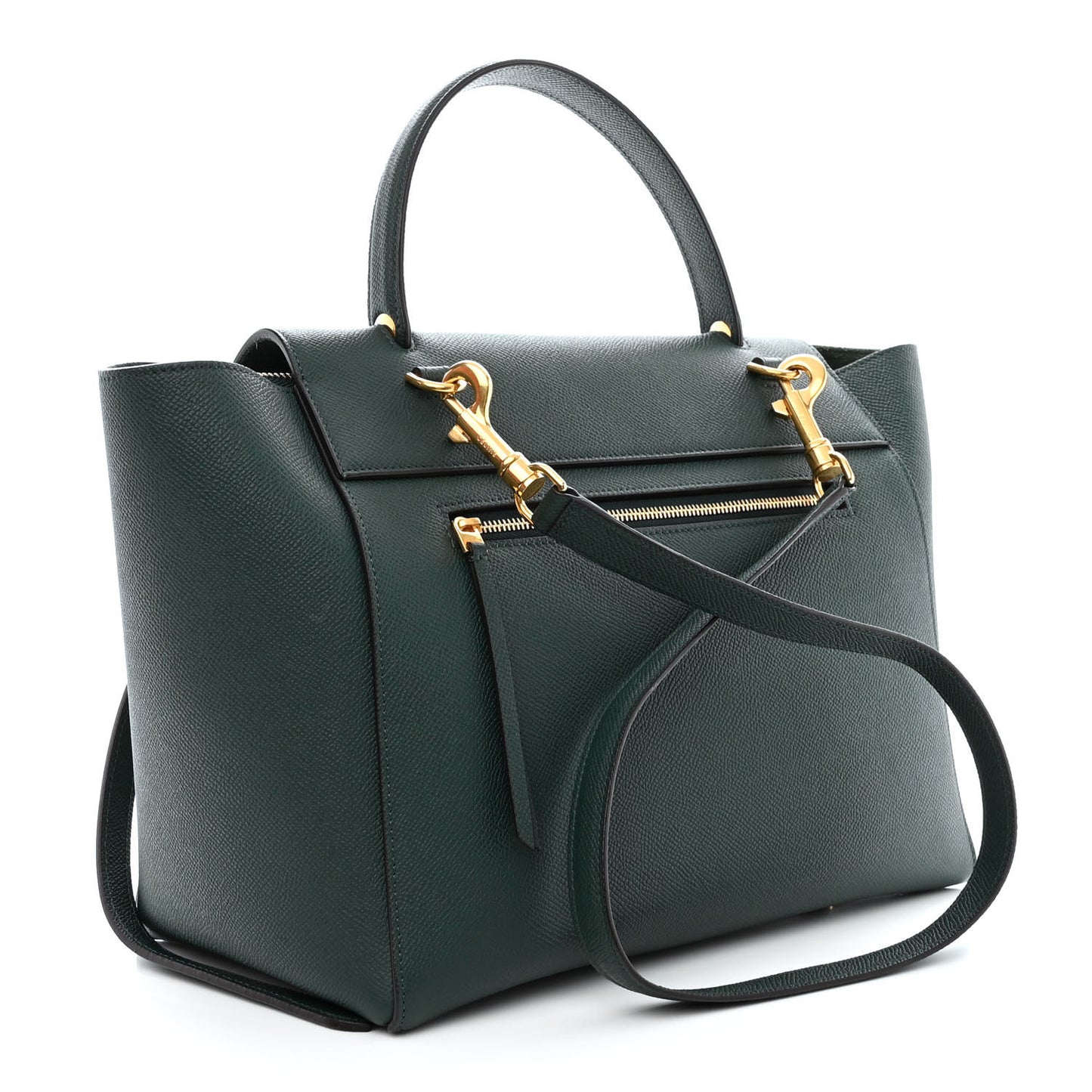 Grained Calfskin Mini Belt Bag Amazone