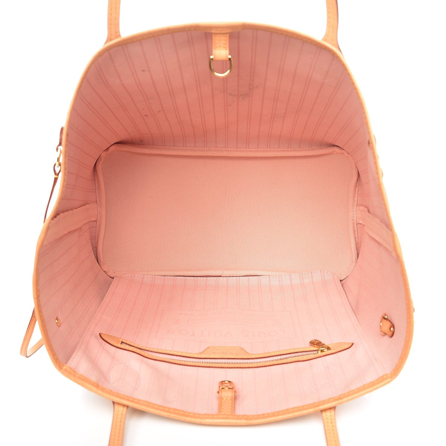 Damier Azur Neo Neverfull MM Rose Ballerine