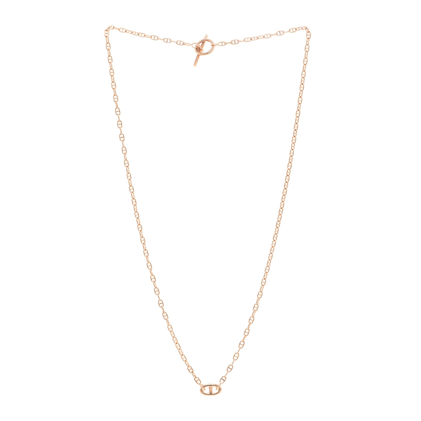 18K Rose Gold TPM Farandole Pendant Necklace ST