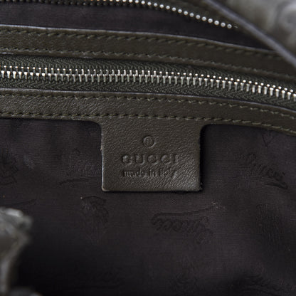 Gucci Guccissima Large GG Twins Hobo Olive Green 13 of 16