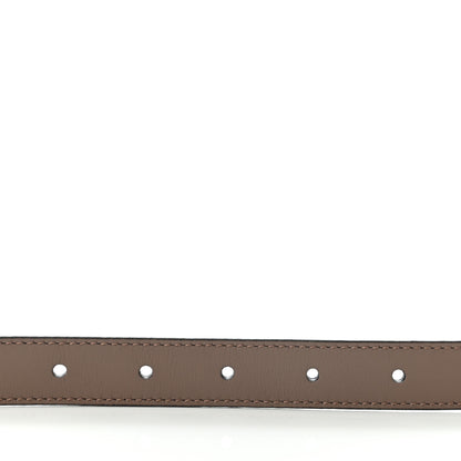 Gucci Calfskin Double G 20mm Belt 75 30 Porcelain Rose 3 of 4