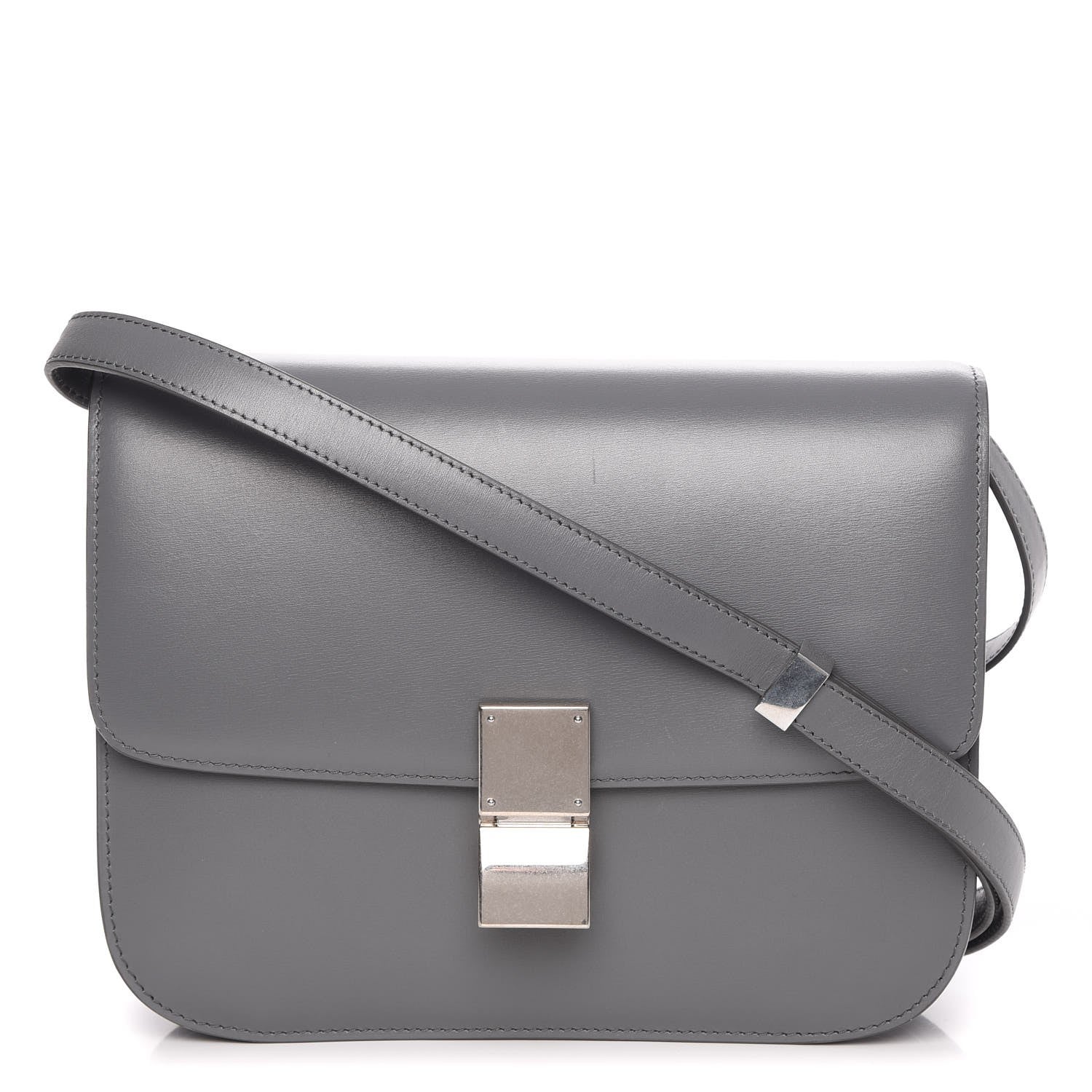 Celine Box Calfskin Medium Classic Box Flap Bag Kohl 1 of 11