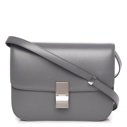Celine Box Calfskin Medium Classic Box Flap Bag Kohl 1 of 11