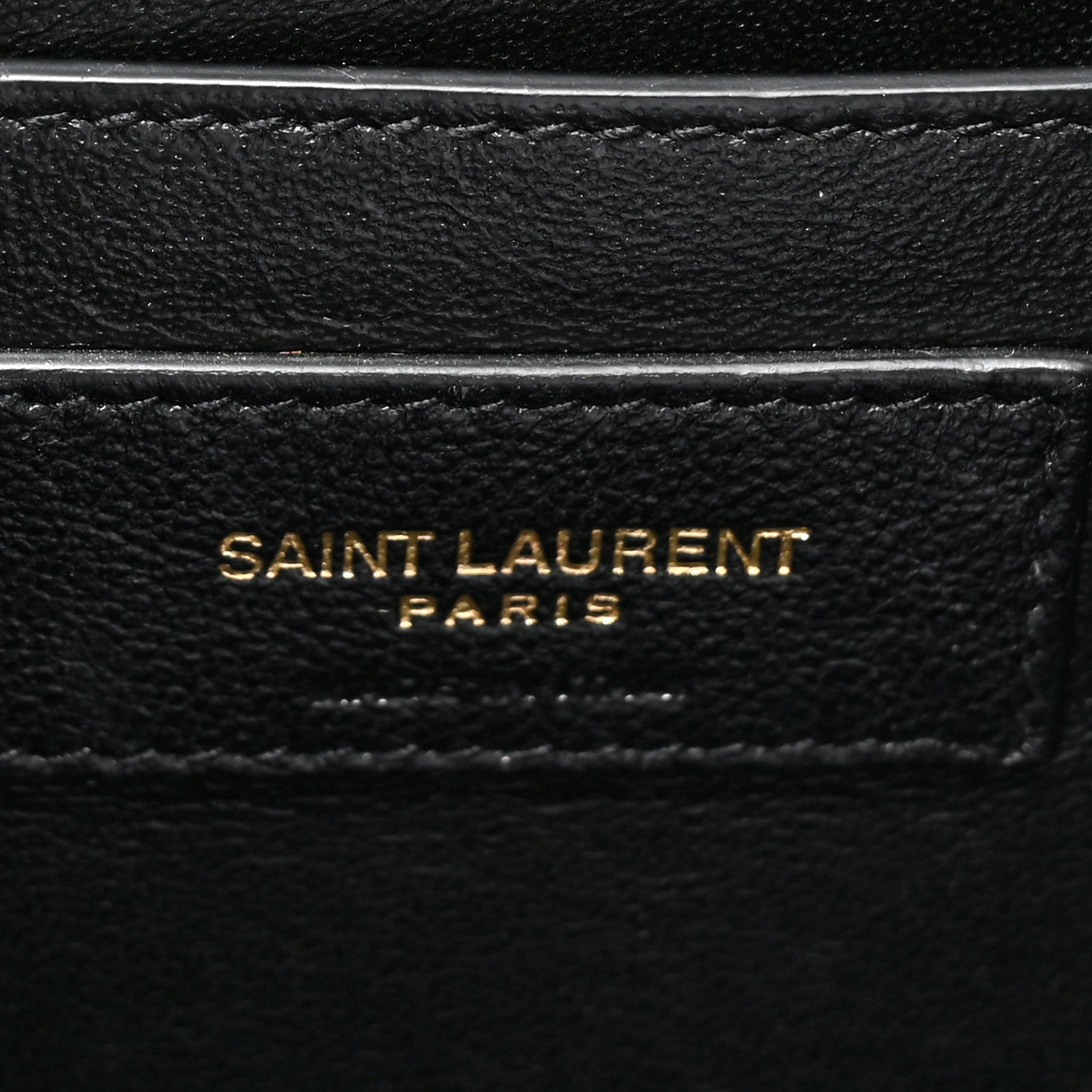 Saint Laurent Patent Matelasse Monogram Large Vicky Chain Bag Black 6 of 16