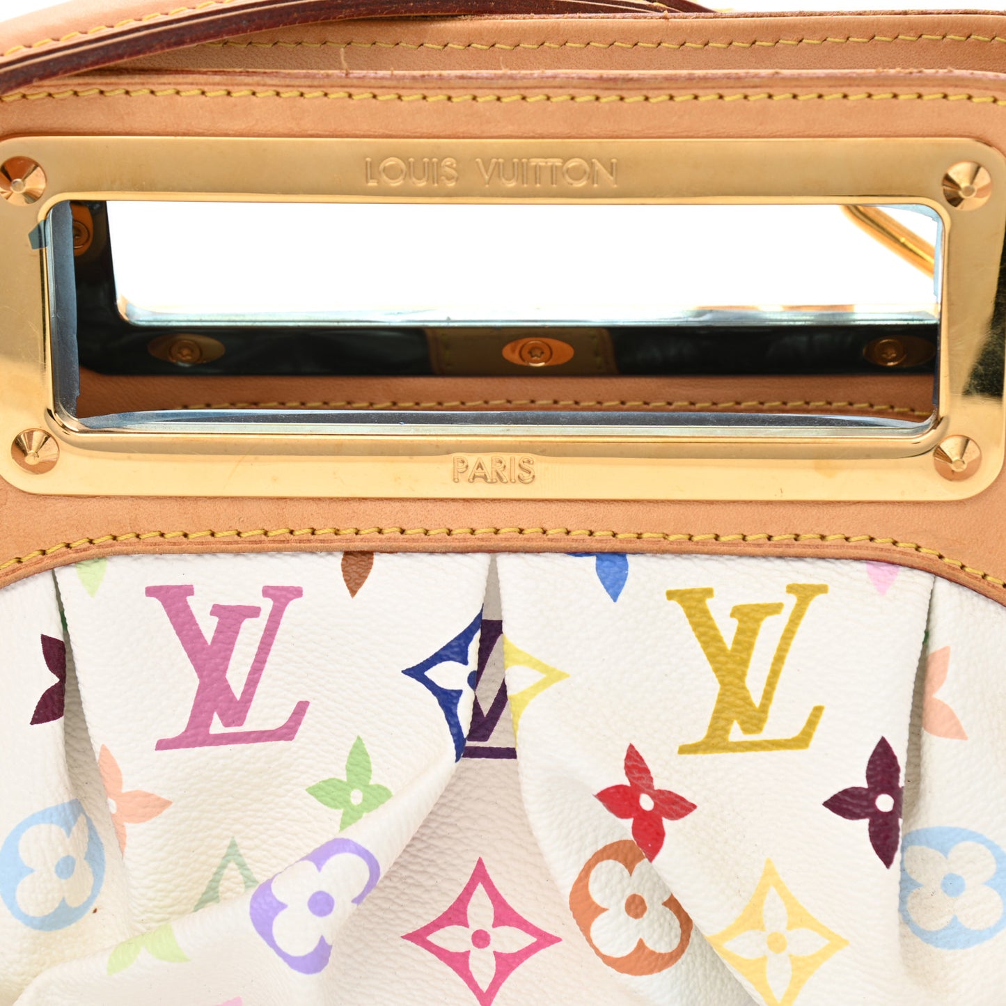 Monogram Multicolor Judy PM White