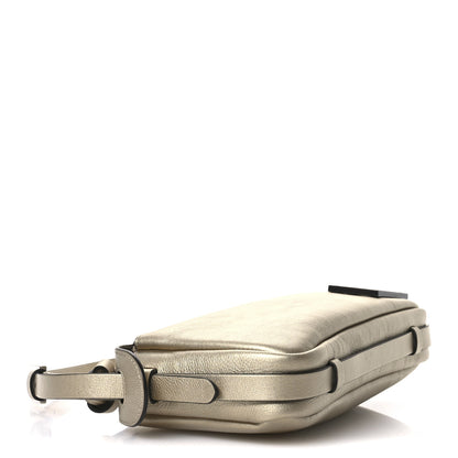 Fendi Vitello Laminato Mini Simply Fendi Shoulder Bag Platino 4 of 11