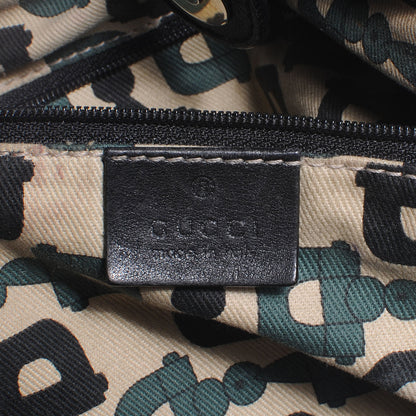 Gucci Guccissima Medium Sukey Tote Black 6 of 7