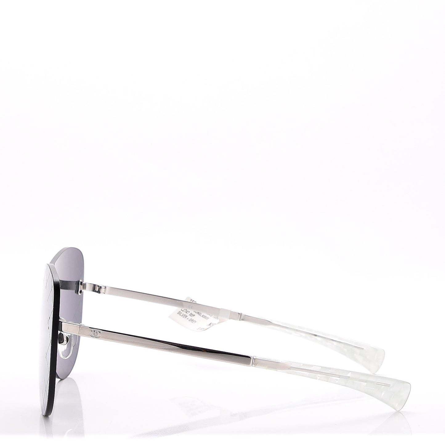 Shield Runway Sunglasses 2747 Silver Grey