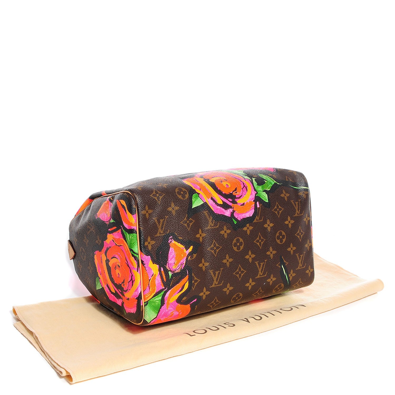 Louis Vuitton Monogram Roses Speedy 30 4 of 7