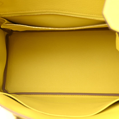 Hermes Epsom Birkin 30 Lime 5 of 14