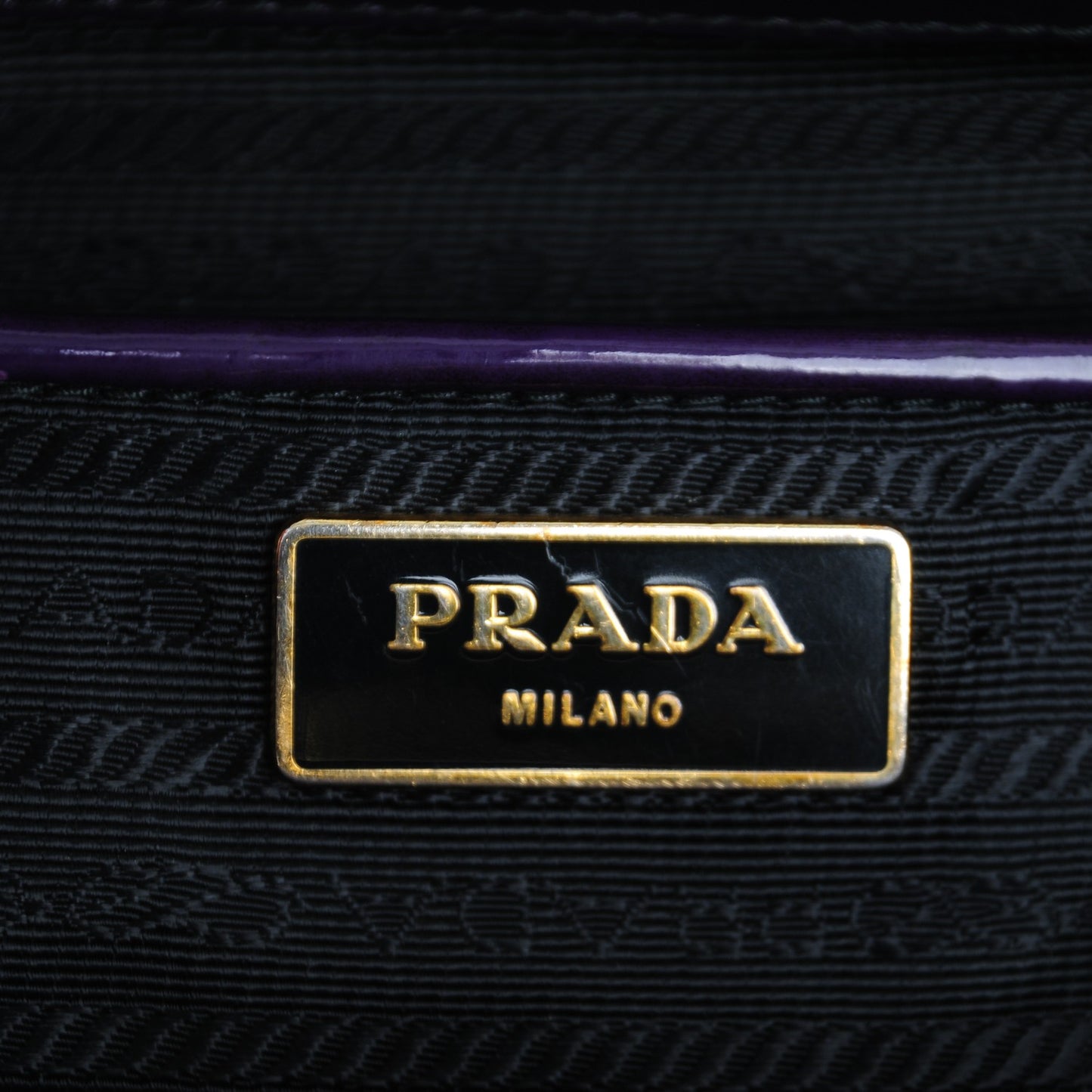 Spazzolato Large Double Zip Tote Viola Fume
