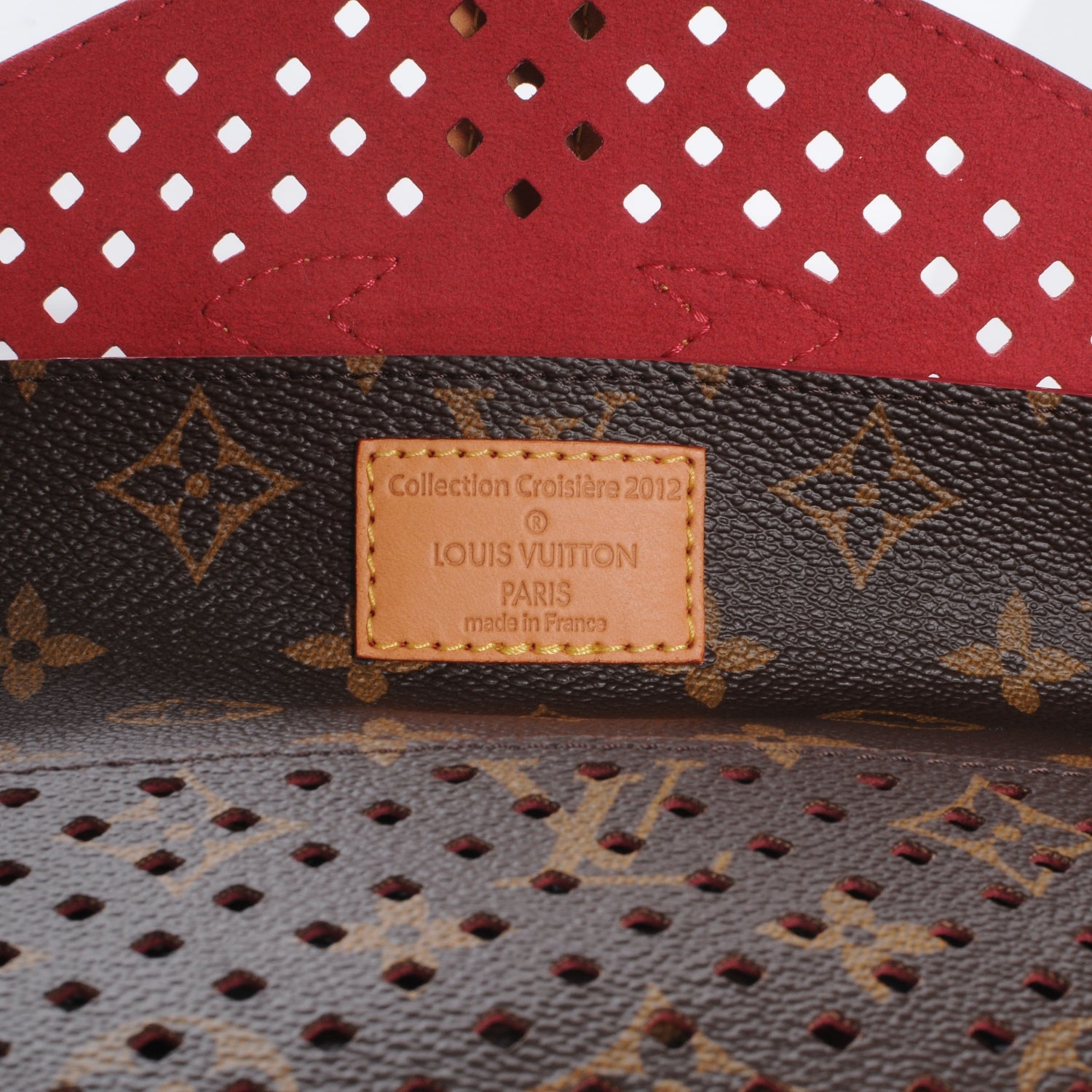 Louis Vuitton Monogram SC Flore Clutch Saumur Corail 5 of 8