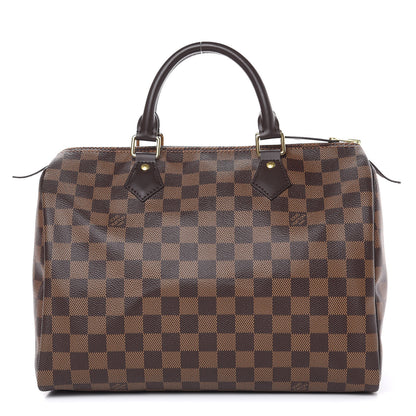 Louis Vuitton Damier Ebene Speedy 30 1 of 10