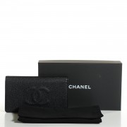Chanel Caviar Yen CC Wallet Black 9 of 18
