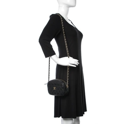 Chanel Caviar Quilted Camera Case Black 2 of 10
