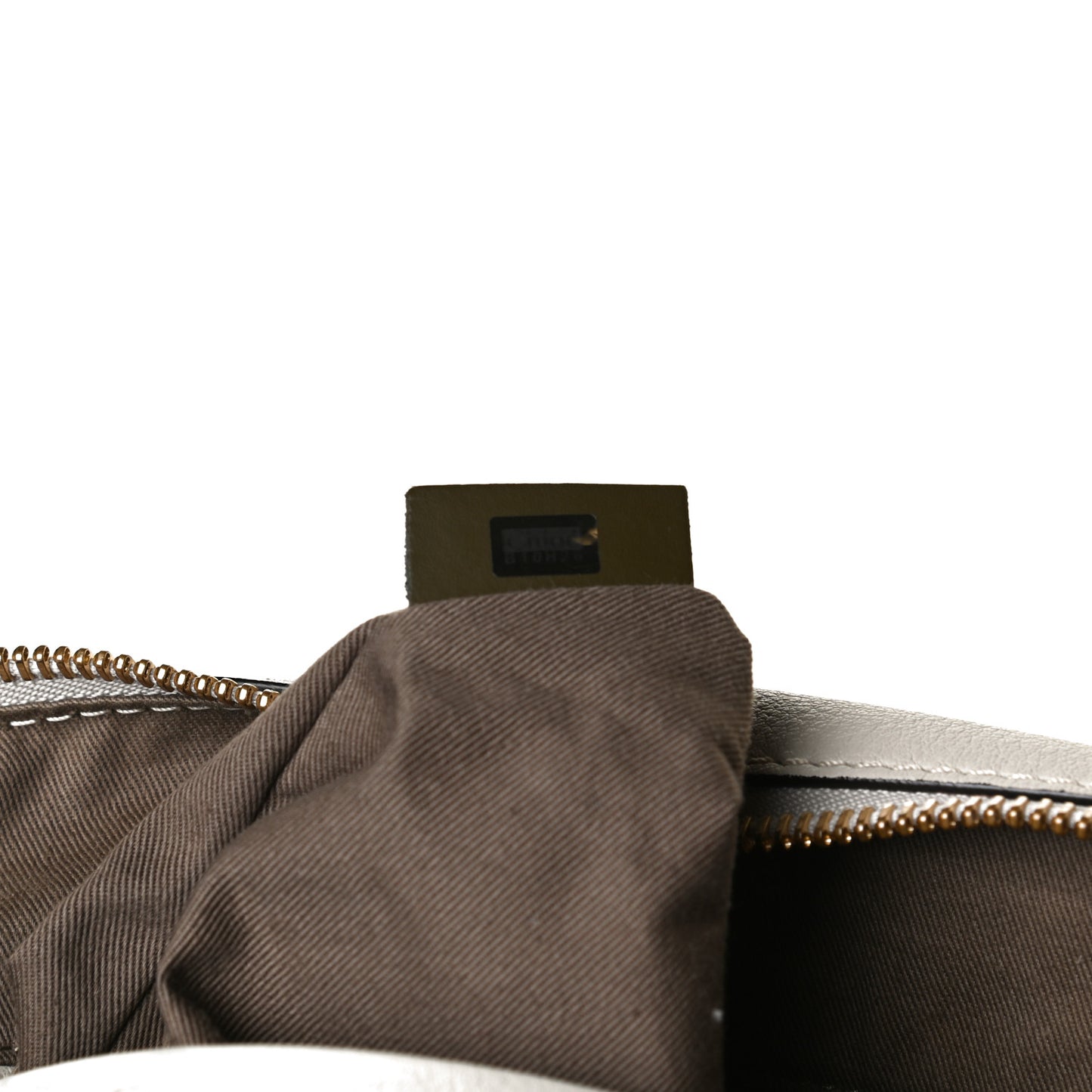 Calfskin Large Marcie Satchel Dove