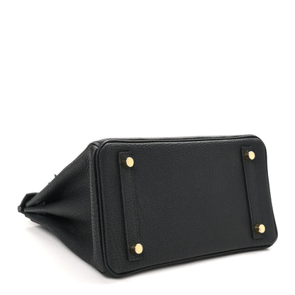 Hermes Togo Birkin 25 Black 4 of 11