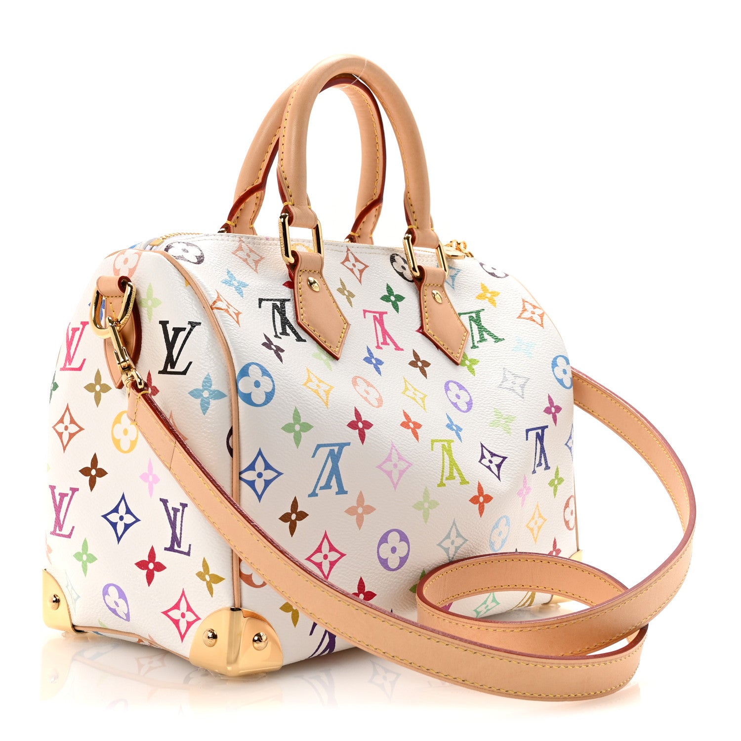 Louis Vuitton LV X TM Monogram Multicolor Speedy Bandouliere 25