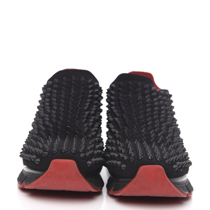 Christian Louboutin Neoprene Spike Sock Donna Flat Sneakers 37 Black 2 of 10