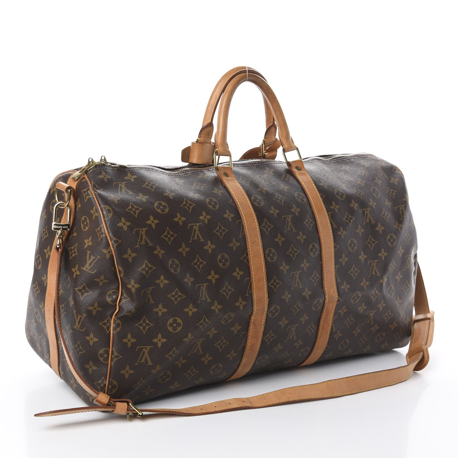 Louis Vuitton Monogram Keepall Bandouliere 55 2 of 9