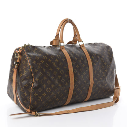 Louis Vuitton Monogram Keepall Bandouliere 55 2 of 9