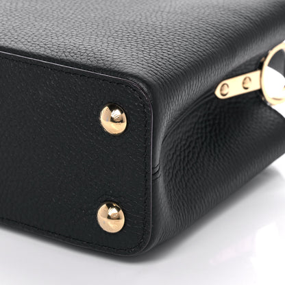 Louis Vuitton Taurillon Capucines BB Black 9 of 9
