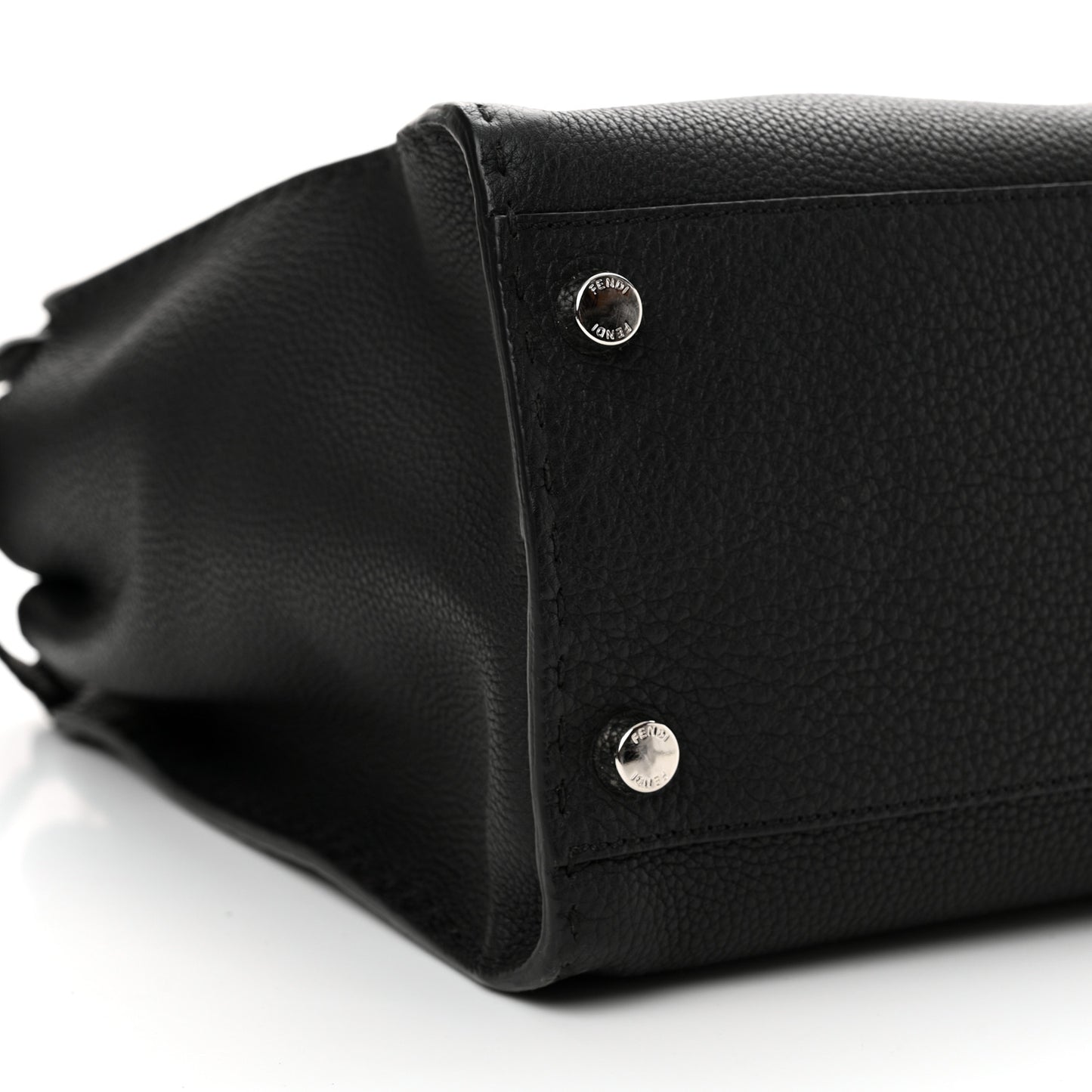 Cuoio Romano Selleria Vitello Zeus Large Mens Peekaboo Iconic Essential Satchel Black Rosso