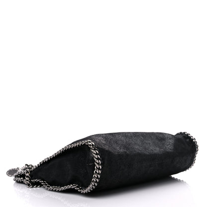 Stella McCartney Embellished Shaggy Deer Small Falabella Fold Over Tote Black 4 of 11