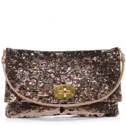 Miu Miu Oversized Sequined Clutch 1 of 8