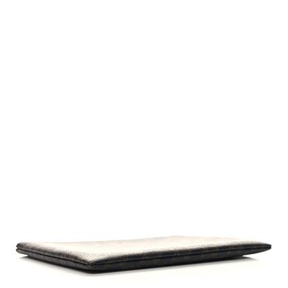 Celine Triomphe Canvas Pouch Black 4 of 10