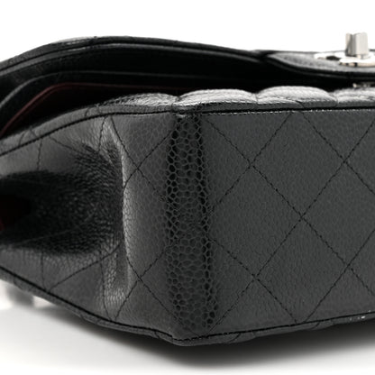 Chanel Caviar Quilted Small Double Flap Black 9 of 12