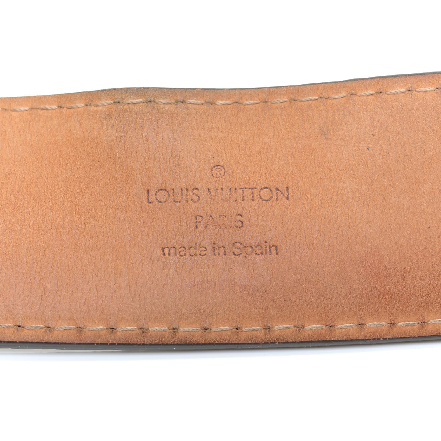 Louis Vuitton Damier Ebene Inventeur Belt 90 36 5 of 12