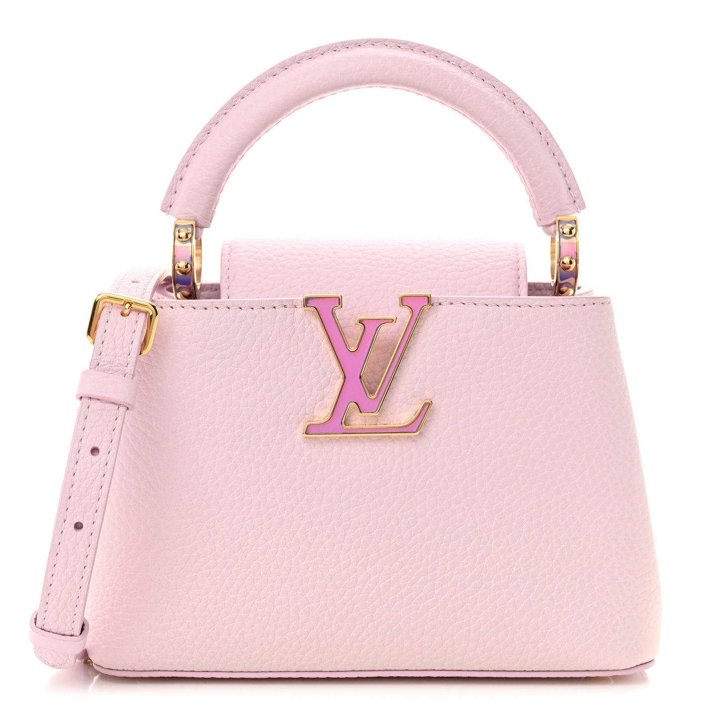 Taurillon LV Ski Capucines Mini  Pearly Lilac